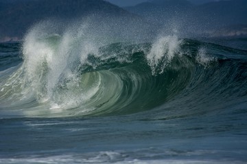 wave breaking