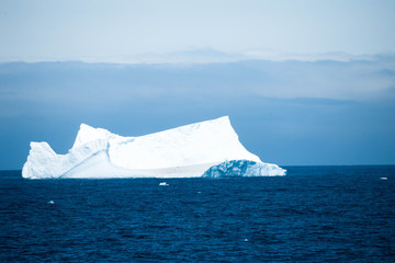 Beautiful view of the iceberg in Antarctica