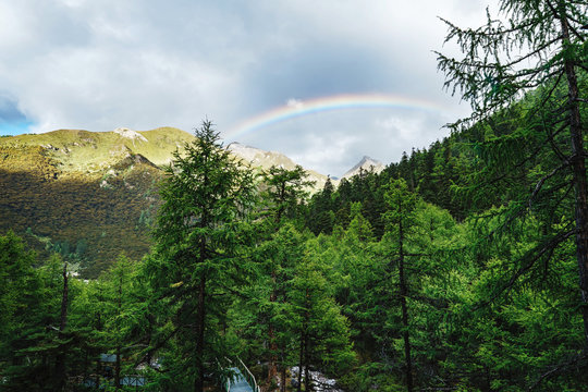 DaoChengYa butyl scenic area in sichuan province