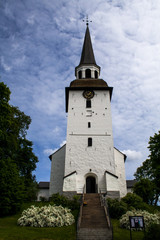 Fototapeta na wymiar Beautiful church in Mariefred, Sweden