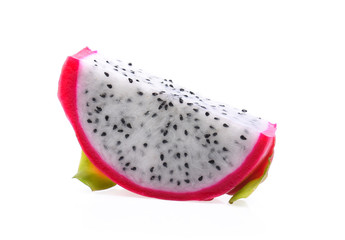 Dragon Fruit isolated against white background