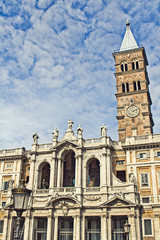 Basilica of Santa Maria Maggiore in Rome, Italy