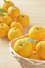 ゆず　木目背景

