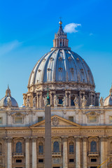 Fototapeta na wymiar St. Paul's Basilica in Rome, Italy