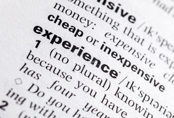 Fototapeta premium a word and its definition