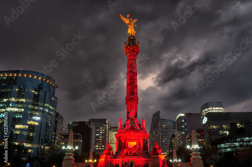 The Angel of Independence in Mexico City