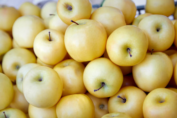 Apples at market