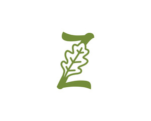 Oak And Letter Z Logo Icon 001