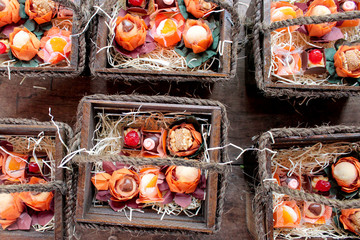 wedding candy basket