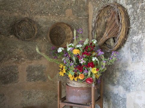 Vaso con fiori