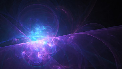 Abstract creative fractal fantasy background. Template for card design.