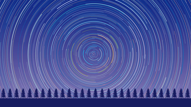 星の軌跡