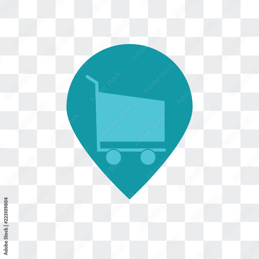 Poster tracking icon isolated on transparent background. modern and editable tracking icon. simple icons ve