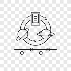 Communications vector icon isolated on transparent background, Communications logo design