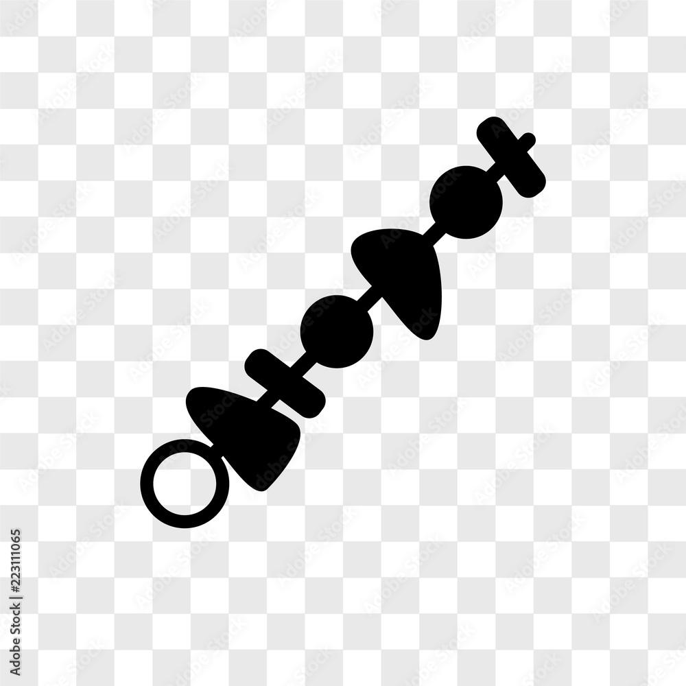 Poster skewer icons isolated on transparent background. modern and editable skewer icon. simple icon vector