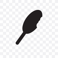 ice cream icon isolated on transparent background. Simple and editable ice cream icons. Modern icon vector illustration.