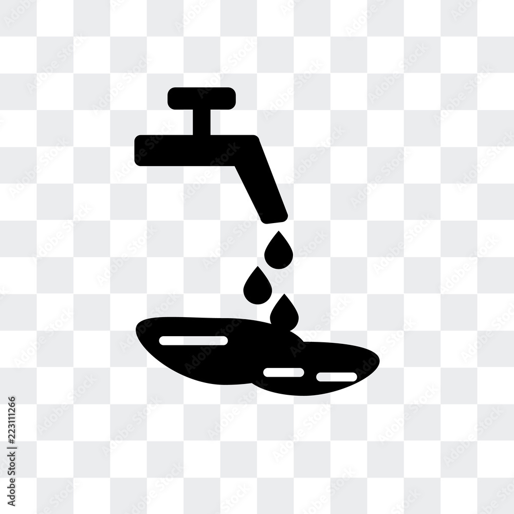 Poster wate icon isolated on transparent background. modern and editable wate icon. simple icons vector ill