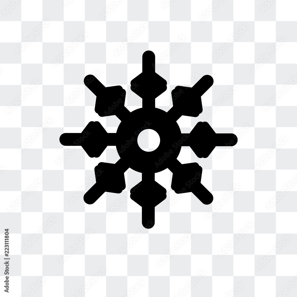 Poster snow icon isolated on transparent background. modern and editable snow icon. simple icons vector ill
