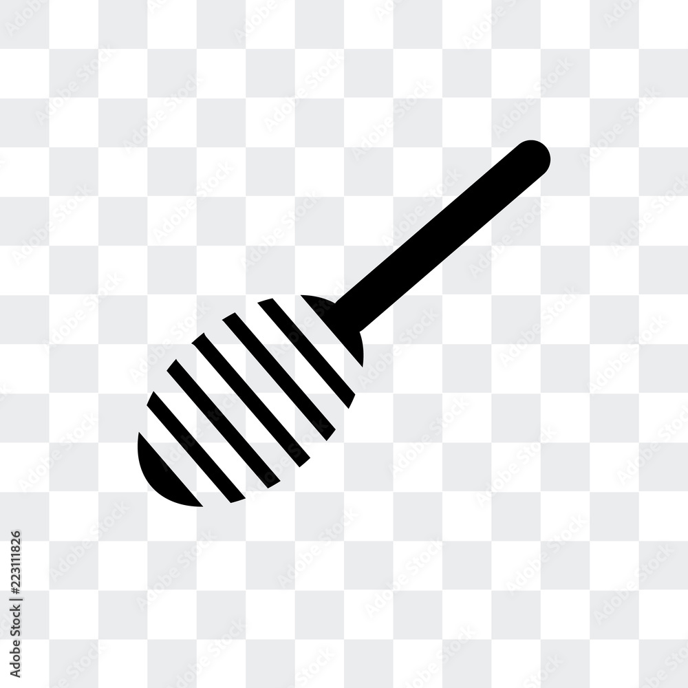 Poster honey icon isolated on transparent background. modern and editable honey icon. simple icons vector i