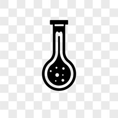 Chemical Content vector icon isolated on transparent background, Chemical Content logo design