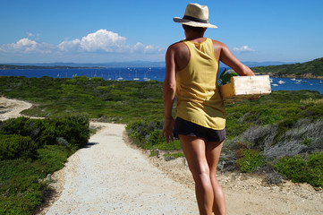 promenade en bord de mer