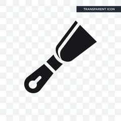 Spatula vector icon isolated on transparent background, Spatula logo design