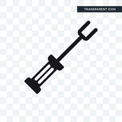 Screwdriver vector icon isolated on transparent background, Screwdriver logo design