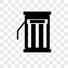 fuel icons isolated on transparent background. Modern and editable fuel icon. Simple icon vector illustration.