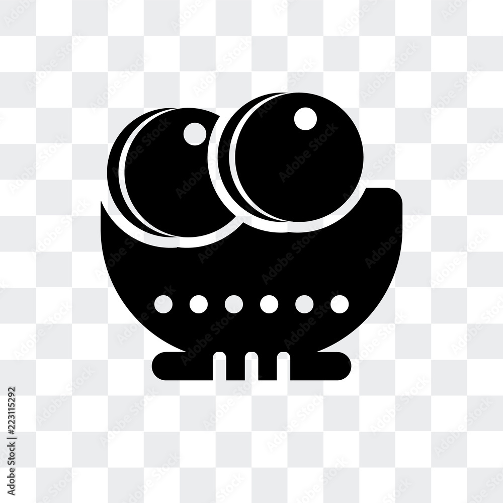 Poster salad icon isolated on transparent background. modern and editable salad icon. simple icons vector i