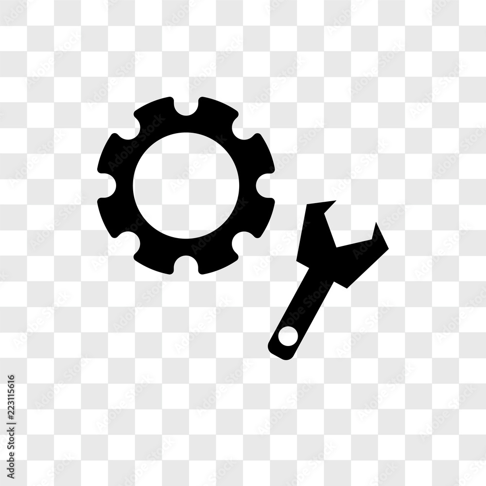 Poster tools icons isolated on transparent background. modern and editable tools icon. simple icon vector i