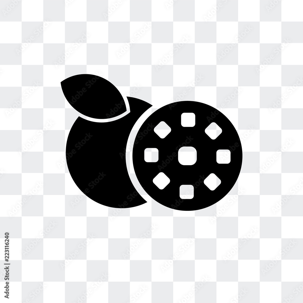 Poster grapefruit icon isolated on transparent background. modern and editable grapefruit icon. simple icon