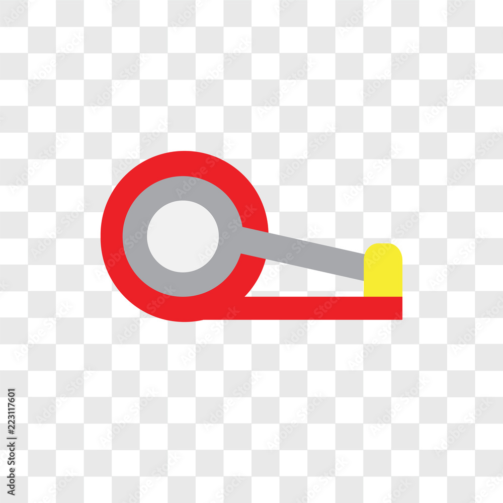Poster tape icons isolated on transparent background. modern and editable tape icon. simple icon vector ill