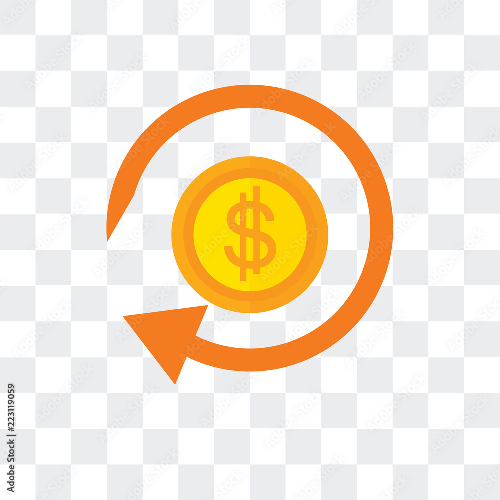 Poster transfer icon isolated on transparent background. modern and editable transfer icon. simple icons ve