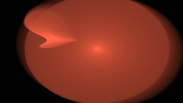 red plasma abstract computer generated motion animation loop 4K