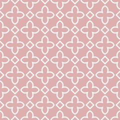 Thai old rose flower vintage pattern