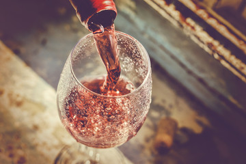 Wine Tasting, Restaurant, St. Valentine's Day, close up