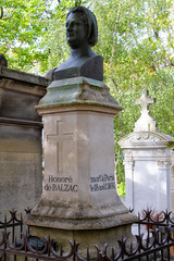 buste de Honoré de Balzac au Père-Lachaise