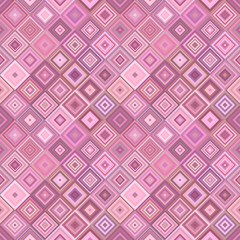Fototapeta premium Repeating diagonal square pattern - vector mosaic background graphic design