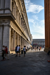 people walking in Venice