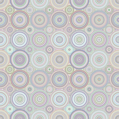 Repeating circle mosaic pattern background design - vector illustration