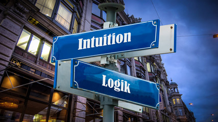 Schild 372 - Intuition