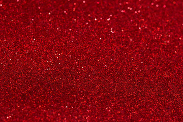 Red shiny glitter background 