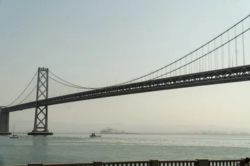 Foto op Canvas Bay Bridge in San Francisco  © RebeccaDunnLevert
