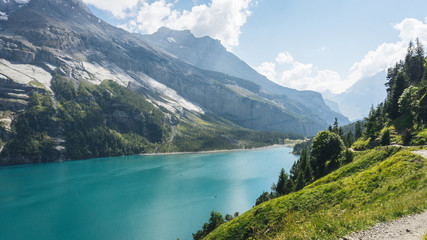 Öschinensee, Kandersteg in der Schweiz