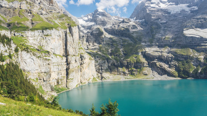 Öschinensee, Kandersteg in der Schweiz