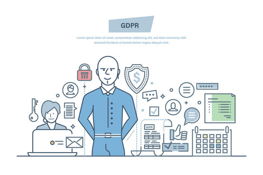 General Data Protection Regulation. GDPR. Cryptographic secutiry, confidentiality of information.