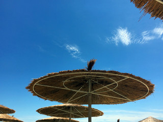 Fototapeta premium Sunshade on the beach