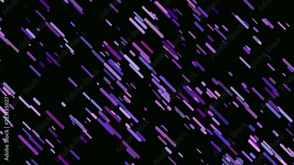 Poster moving diagonal stripes abstract background - seamless loop motion graphic design in purple tones