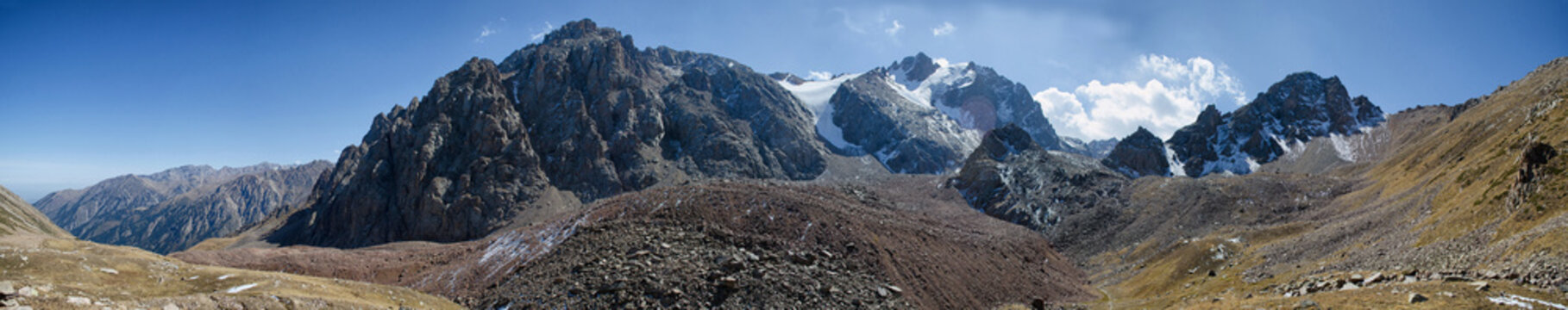 Panorama of the mountains of Kazakhstan - Kok Tobe
peak