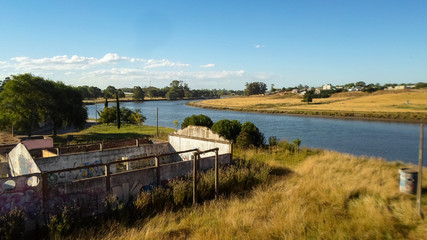 Fototapeta premium The river Quequen Grande